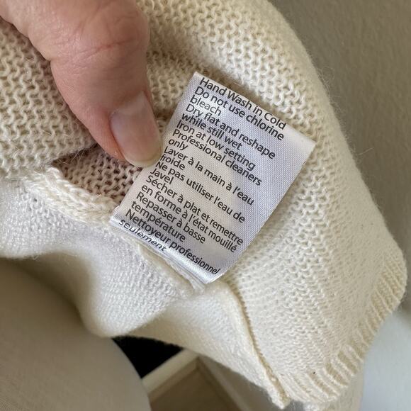 Coupe Collection Button Knit Cardigan Wool Blend Italian Delicate Elegant - Picture 8 of 8